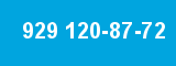 929 120-87-72 929 120-87-72